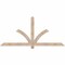 Ekena Millwork Redmond Smooth Timber Gable Bracket, Douglas Fir, 72"W x 33"H x 1 1/2"D x 3 1/2"F, 11/12 Pitch GBW072X33X0204RED00SDF - alternate 1